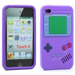 iPod Touch 4 3D Game Case (Purple)